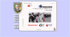 Desktop Screenshot of gimnazjum.pomiechowek.pl